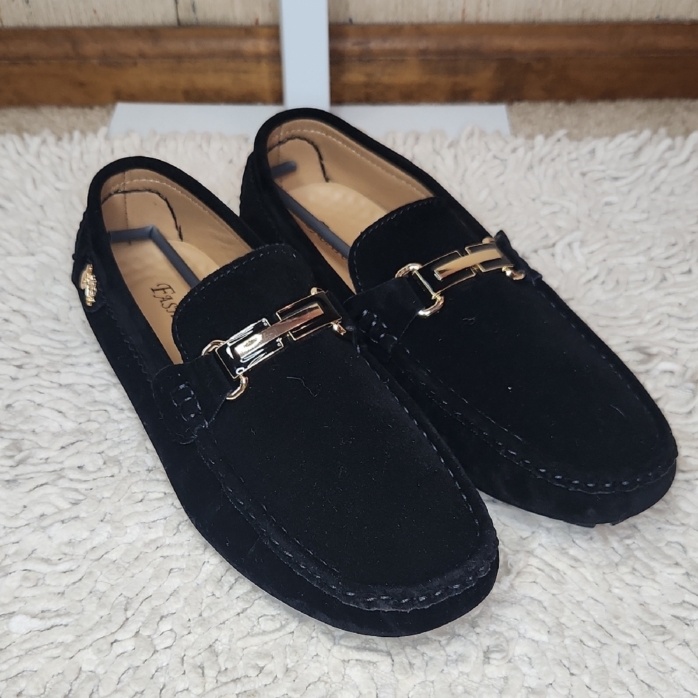 Men's Black Loafers